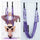 Fitness Hip Stretch Yoga Belt Inverted Rope Pull Stretch Belt Split Lower Waist Trainer