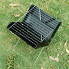 BBQ Grill Folding Stainless Steel Portable Small Barbecue Grill Tool BBQ Outdoor Camping Charcoal Furnace BBQ Grills Accessories